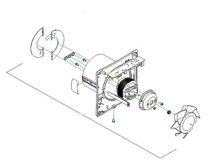 Timer Fan Assembly